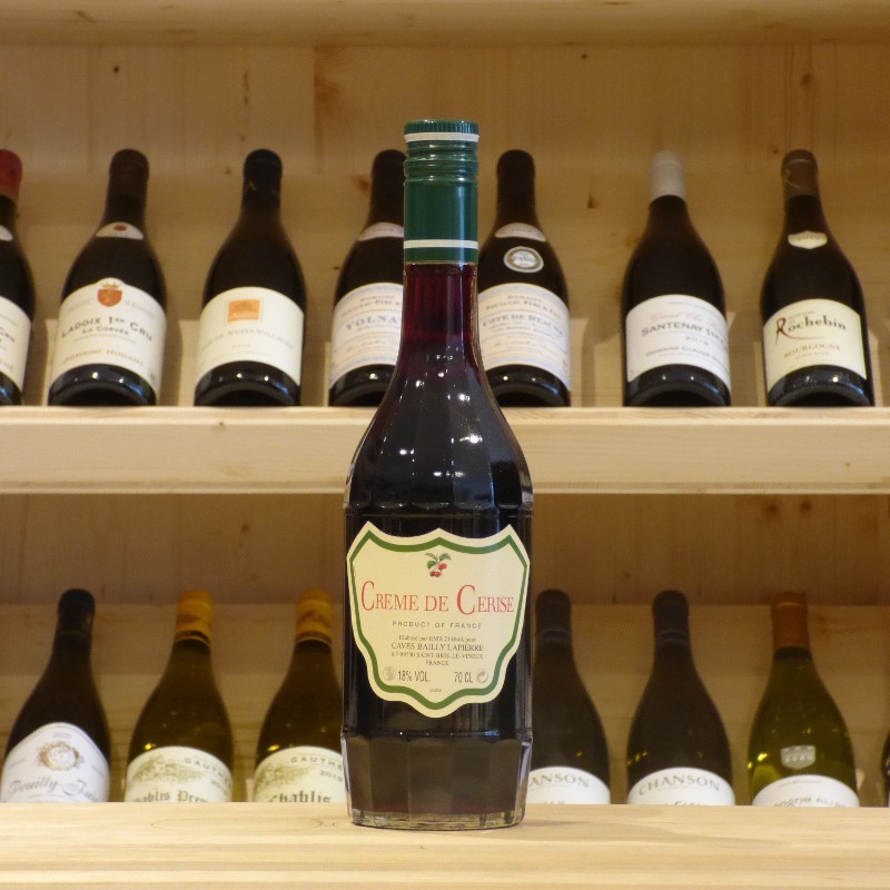 Crème de cerise de l'Auxerrois Bailly Lapierre