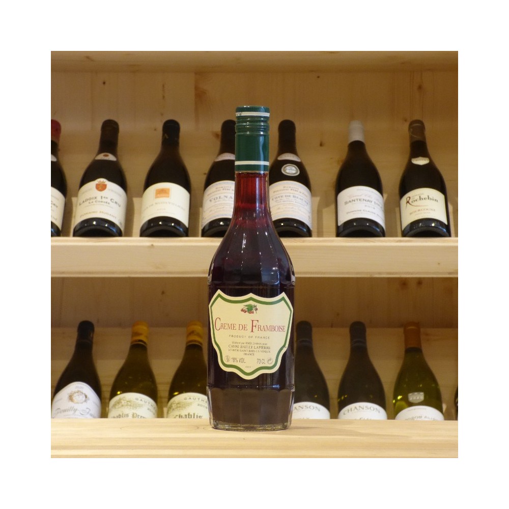 Crème de framboise Bailly Lapierre