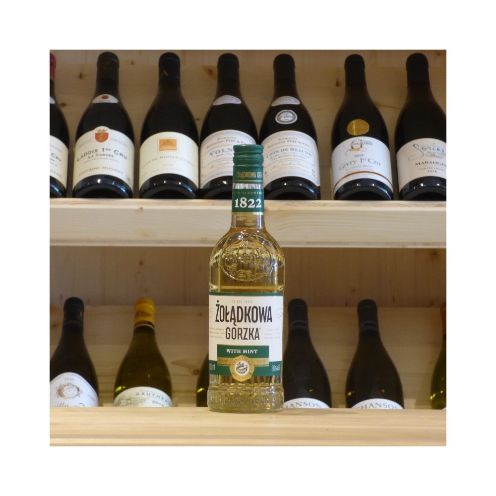 vodka zoladkowa gorzka menthe