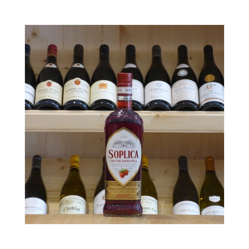 Liqueur de Vodka Soplica à la fraise