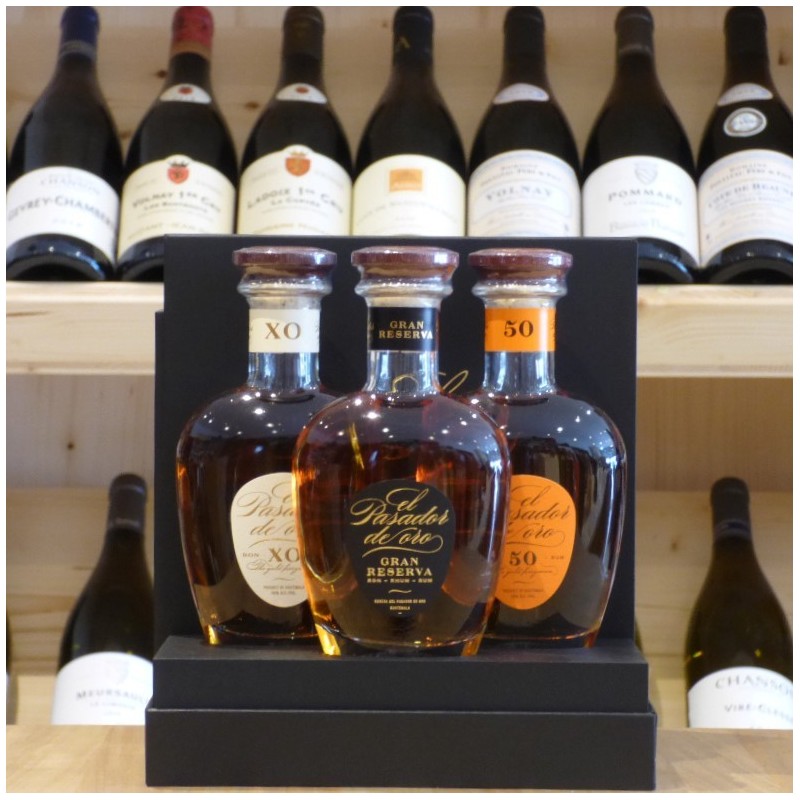 Coffret Rhum El Pasador de Oro