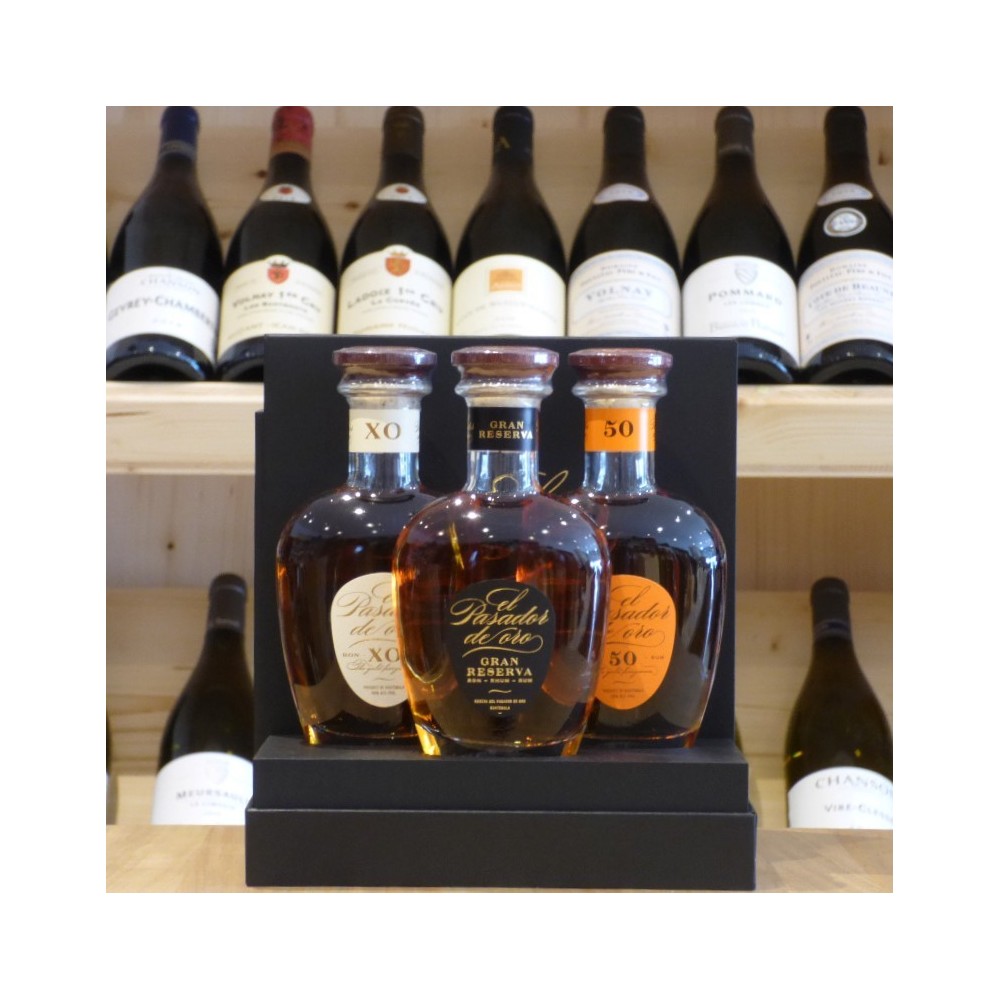 Coffret Rhum El Pasador de Oro