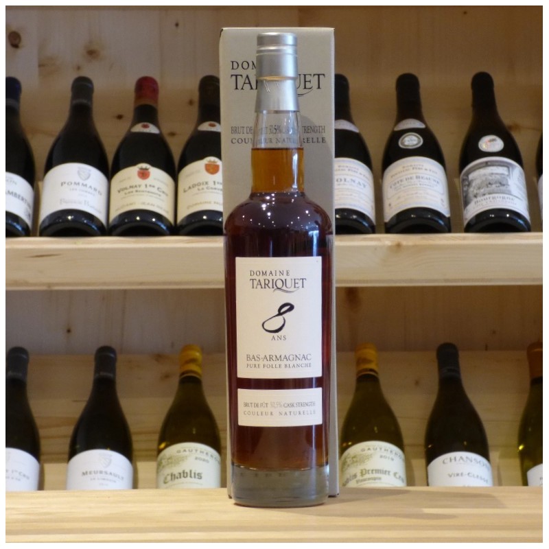 Bas Armagnac Pure Folle Blanche 8 ans Domaine Du Tariquet