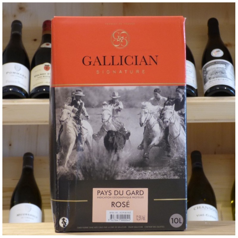 Fontaine à vin de Pays du Gard Rosé 10 litres