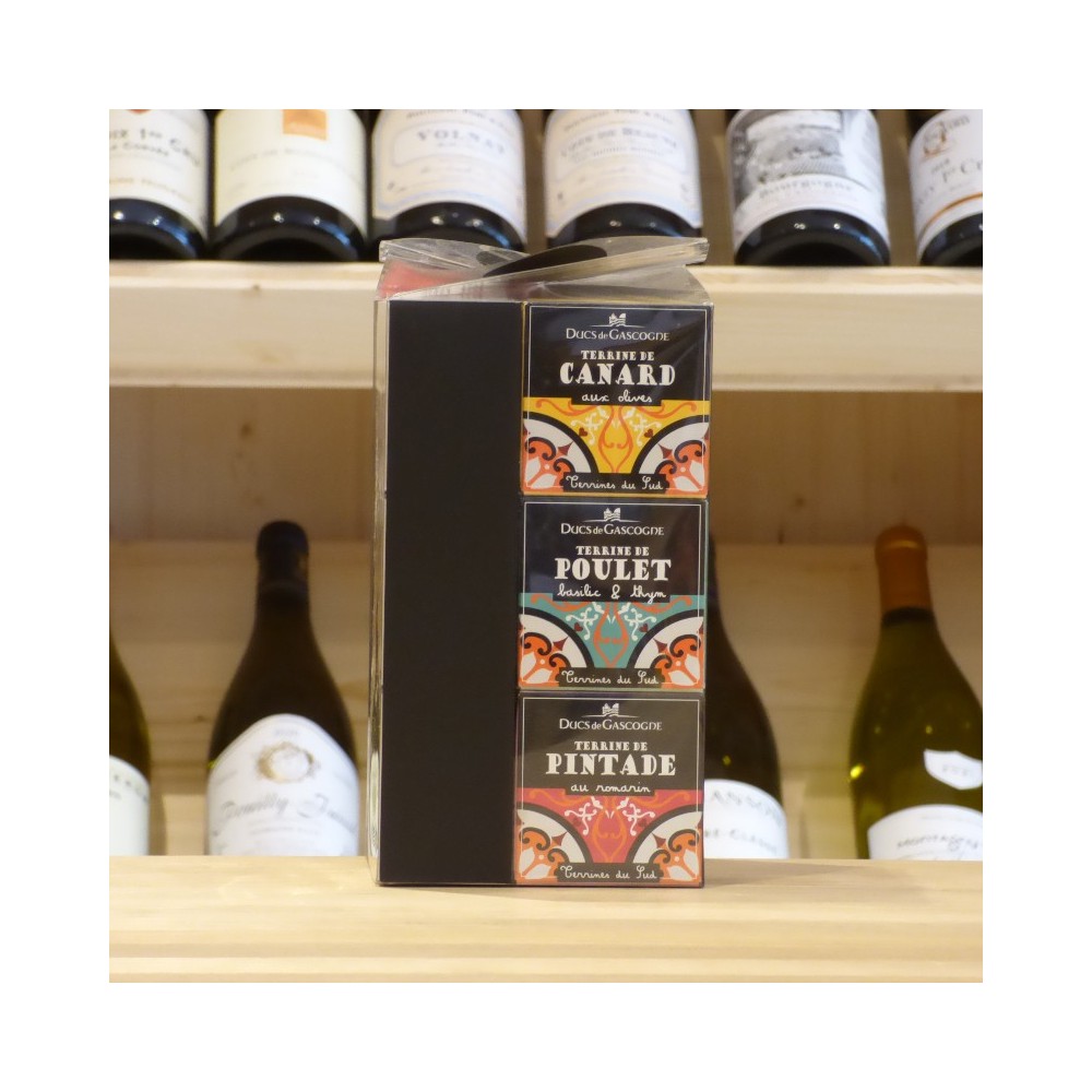 Lot de 12 terrines Ducs de Gascogne