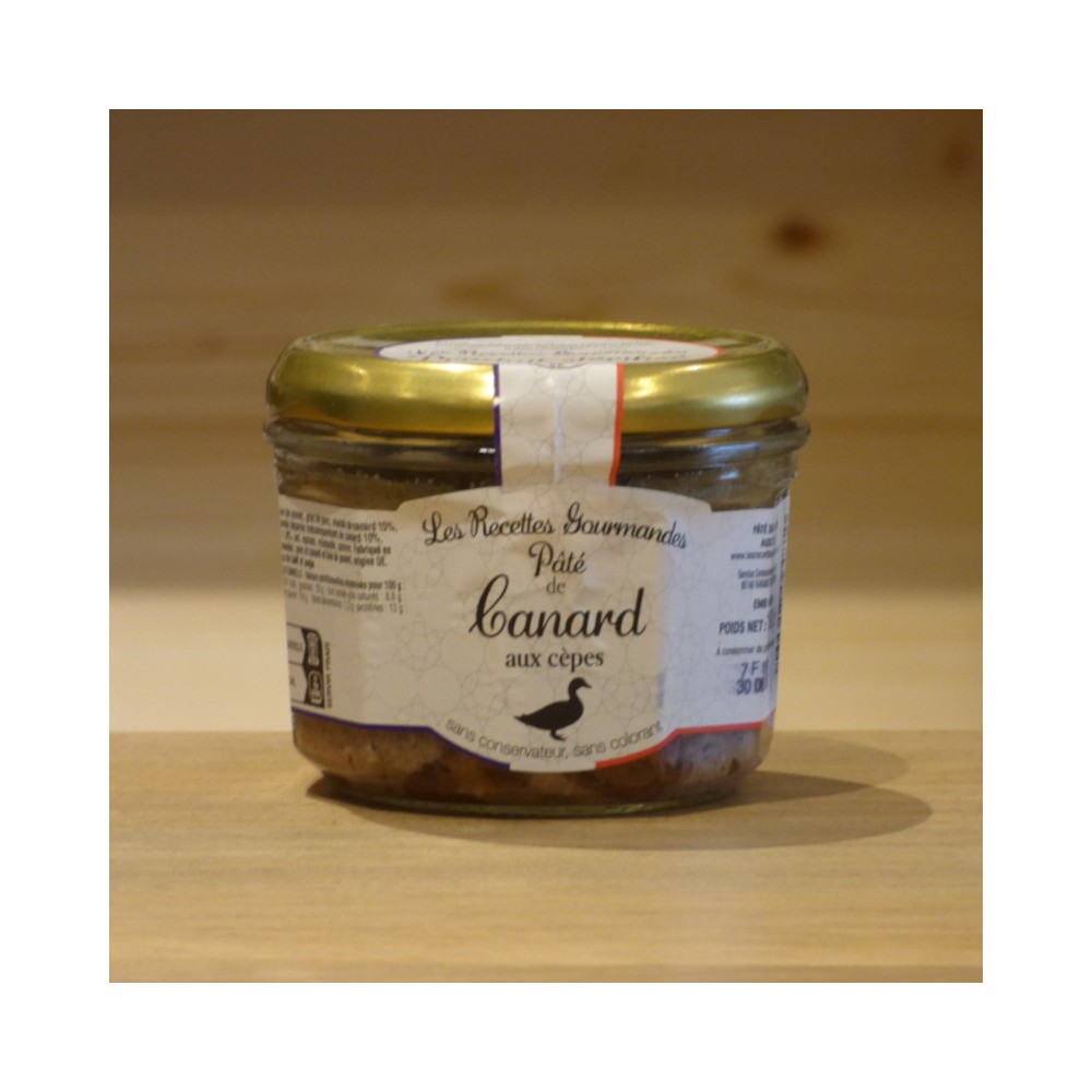 Pâté de canard aux cèpes Les Recettes Gourmandes