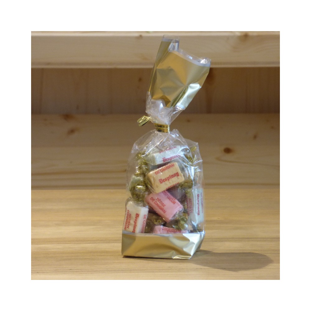 Bêtises de Cambrai Despinoy assortiment de 7 parfums sachet 100g
