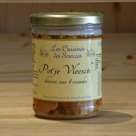 Potjevleesch désossé aux quatre Viandes 750 g