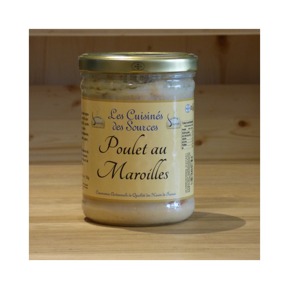 Poulet au Maroilles 750 g