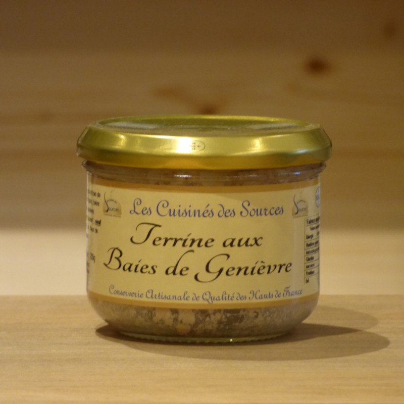 Terrine aux Baies de Genièvre 200 g