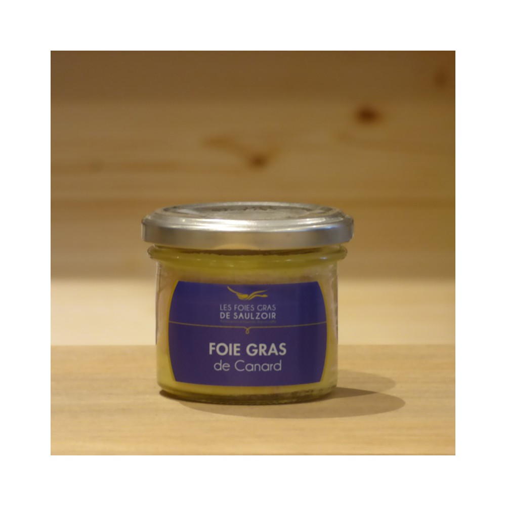 Foie Gras de Canard 90 g. Les Foies Gras de Saulzoir