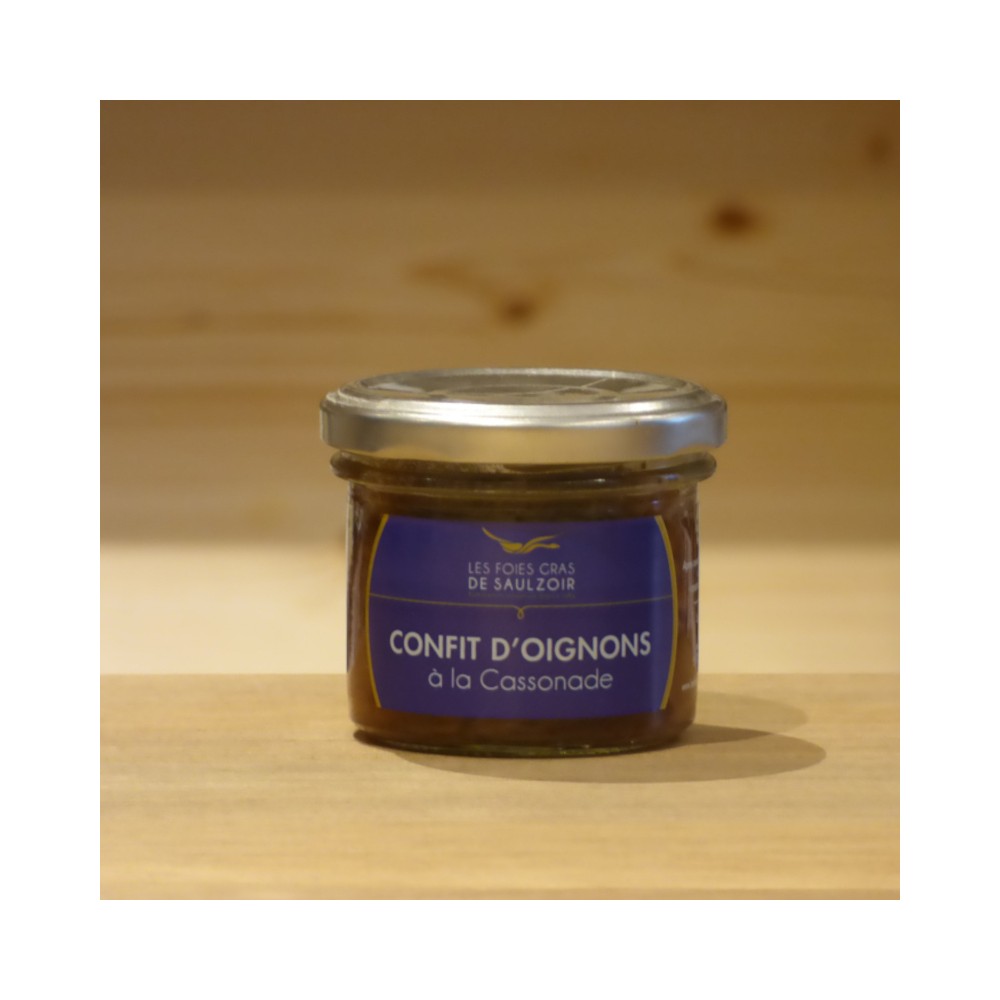 Confit d'Oignons à la Cassonade 90 g