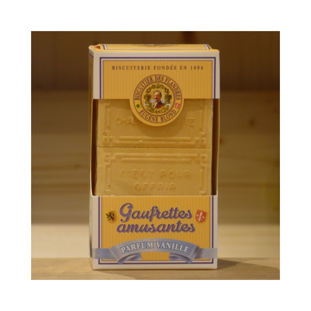 Ch'Ti gaufrette amusante vanille 175 g