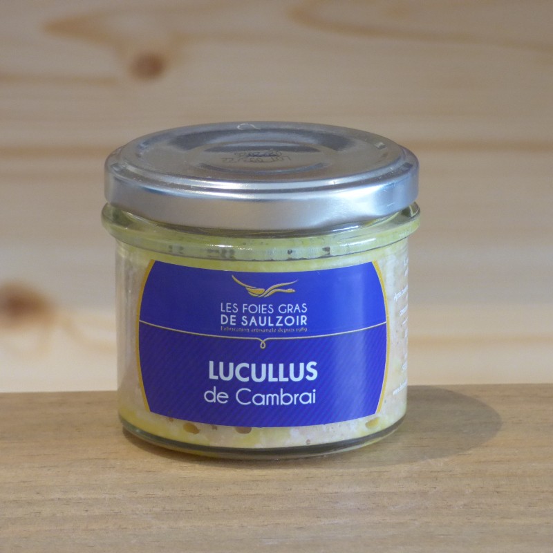 Lucullus de Cambrai Les Foies gras de Saulzoir 90 g.