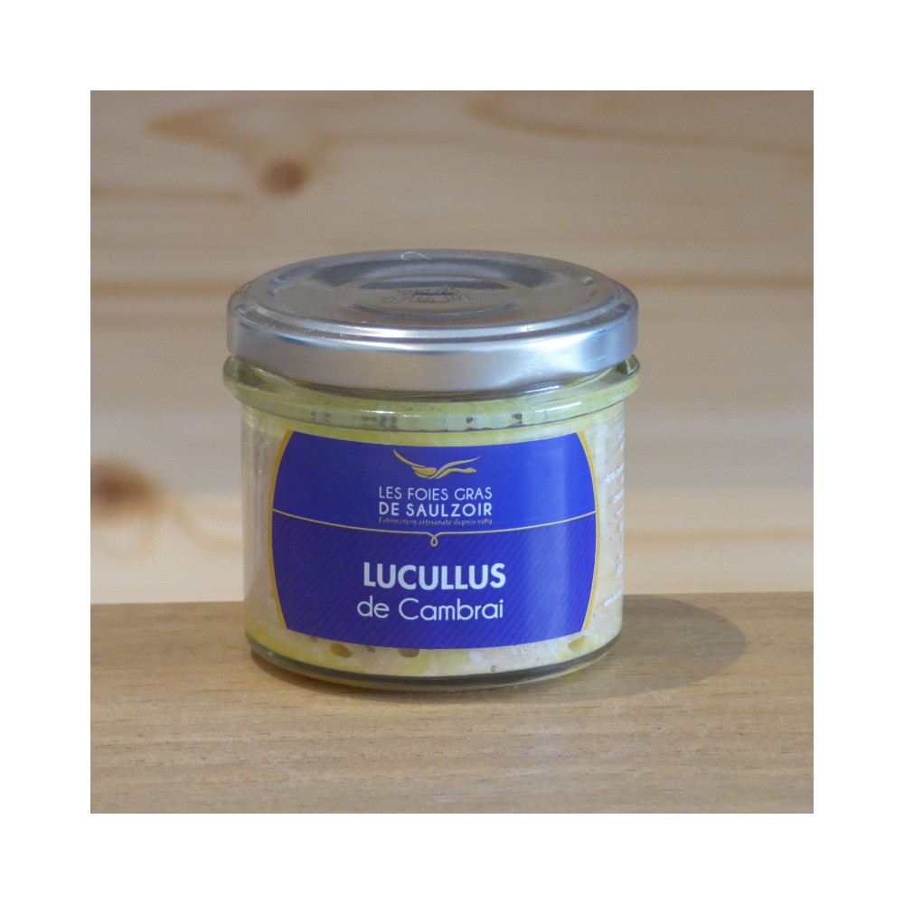Lucullus de Cambrai Les Foies gras de Saulzoir 90 g.