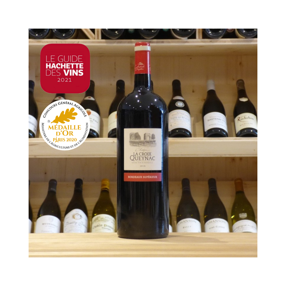 Magnum Bordeaux Supérieur Château La Croix de Queynac 2018