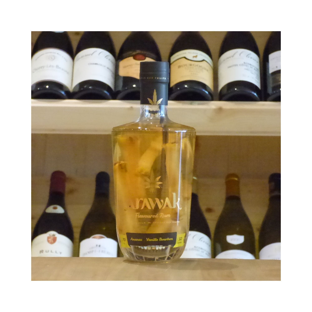 Punch au Rhum Arawak ananas-vanille bourbon