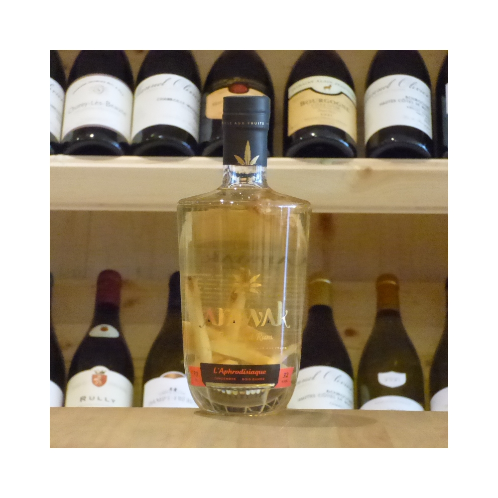Punch au Rhum Arawak L’aphrodisiaque  Gingembre - Bois bandé