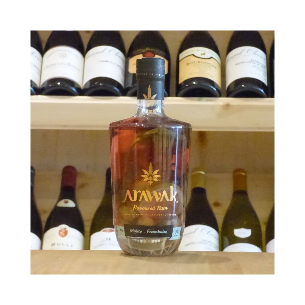 Punch au Rhum Arawak mojito-framboise