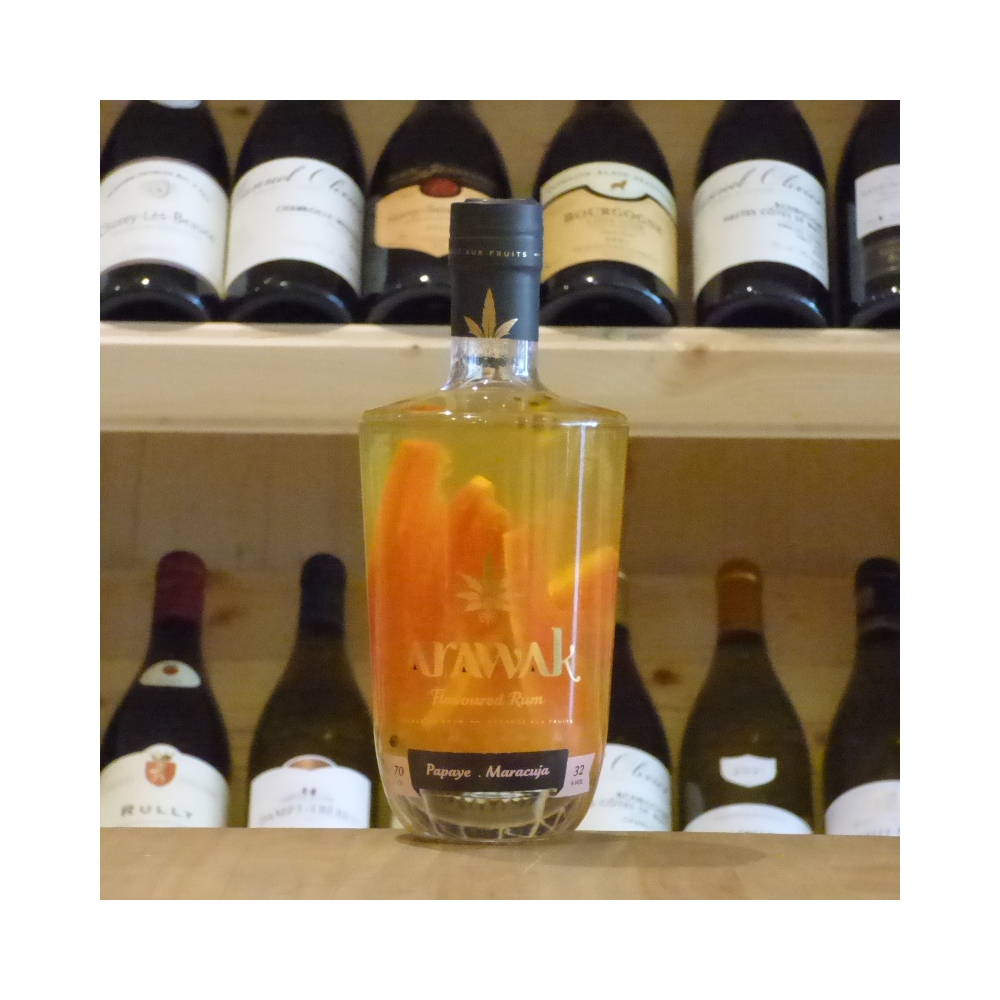 Punch au Rhum Arawak Papaye Maracuja