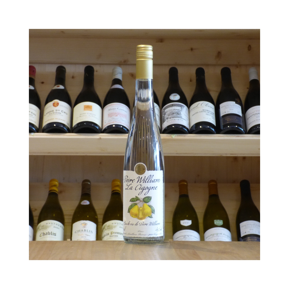 Eau de vie de poire william La Cigogne