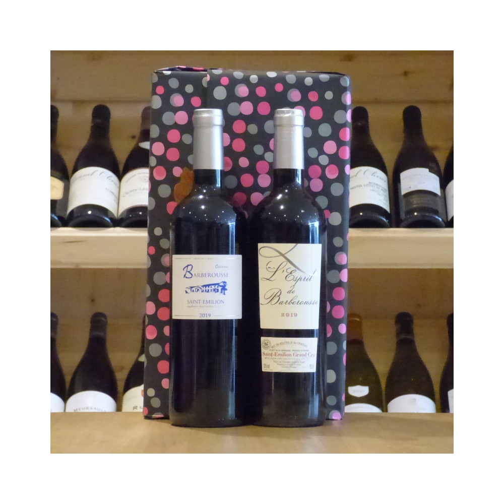 Duo Saint Emilion Château Barberousse 2019