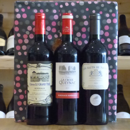 Coffret Trio Bordeaux