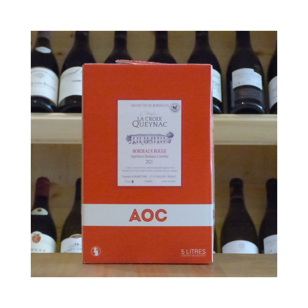 Bordeaux Château La Croix de Queynac 2021 5 litres