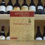 Fontaine à vin Ardèche par nature rouge 3 litres Bio