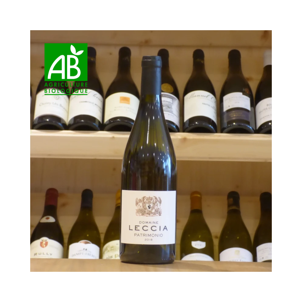 Patrimonio blanc Domaine Leccia 2018