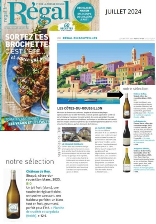 Côtes du Roussillon Château de Rey Sisquo blanc 2023