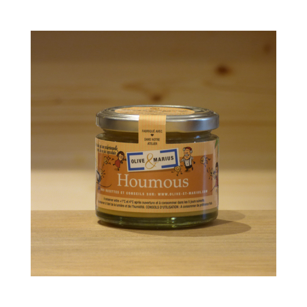 Houmous Olive et Marius