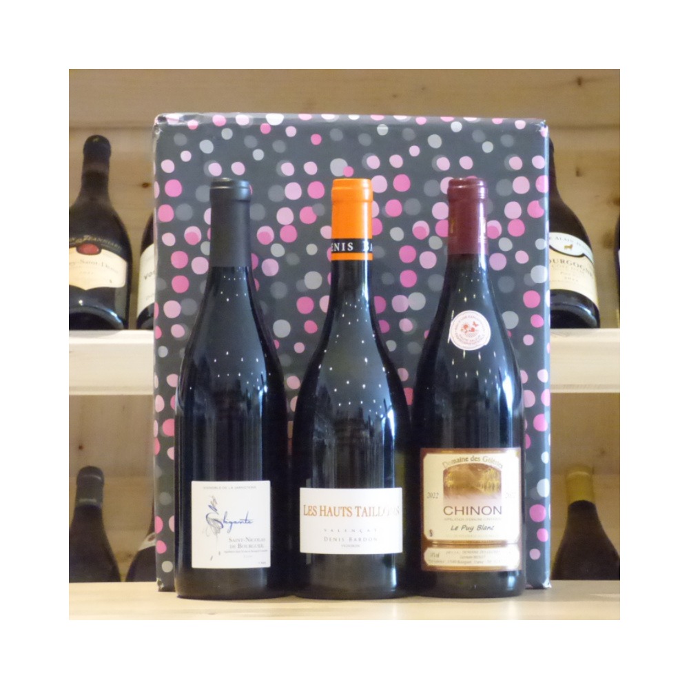 Coffret Trio vins du Val de Loire