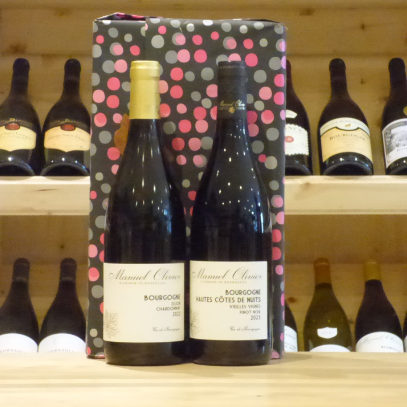 Coffret Bourgogne en Rouge et Blanc