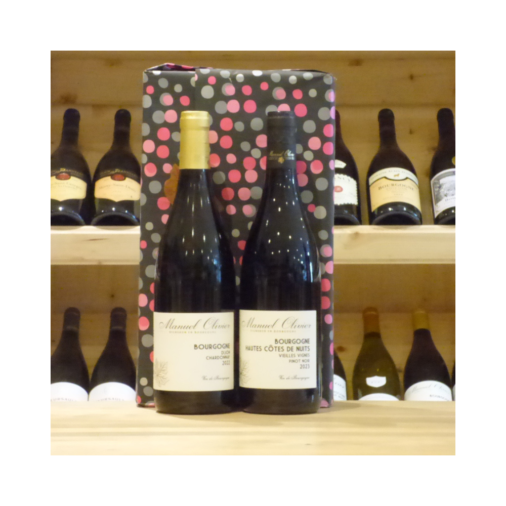 Coffret Bourgogne en Rouge et Blanc