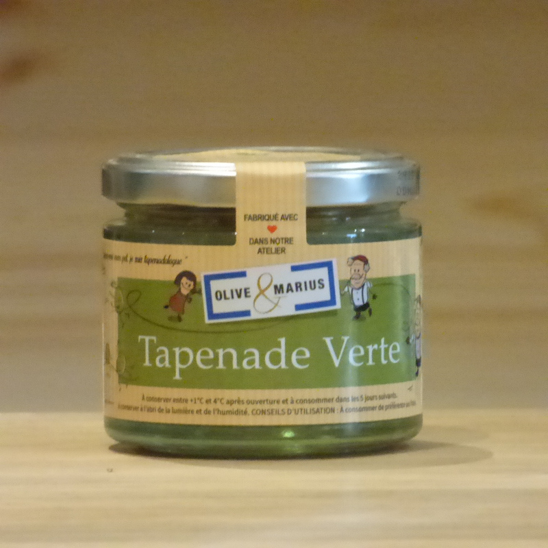 Tapenade verte Olive & Marius