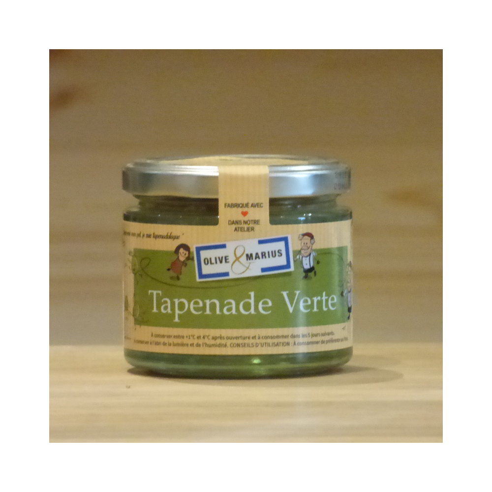 Tapenade verte Olive & Marius