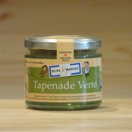 Tapenade verte Olive & Marius