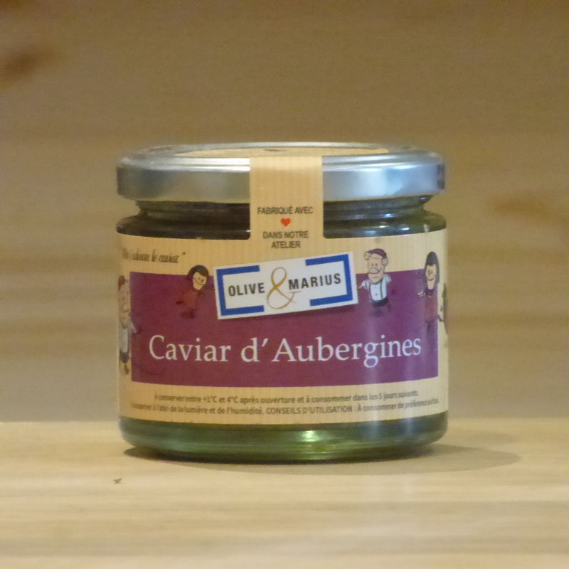 Caviar d'Aubergines Olive & Marius