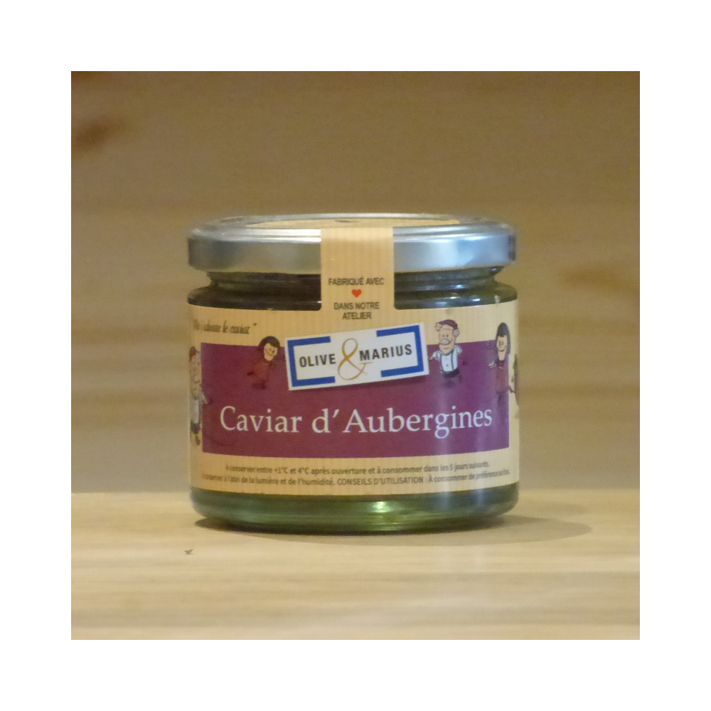 Caviar d'Aubergines Olive & Marius