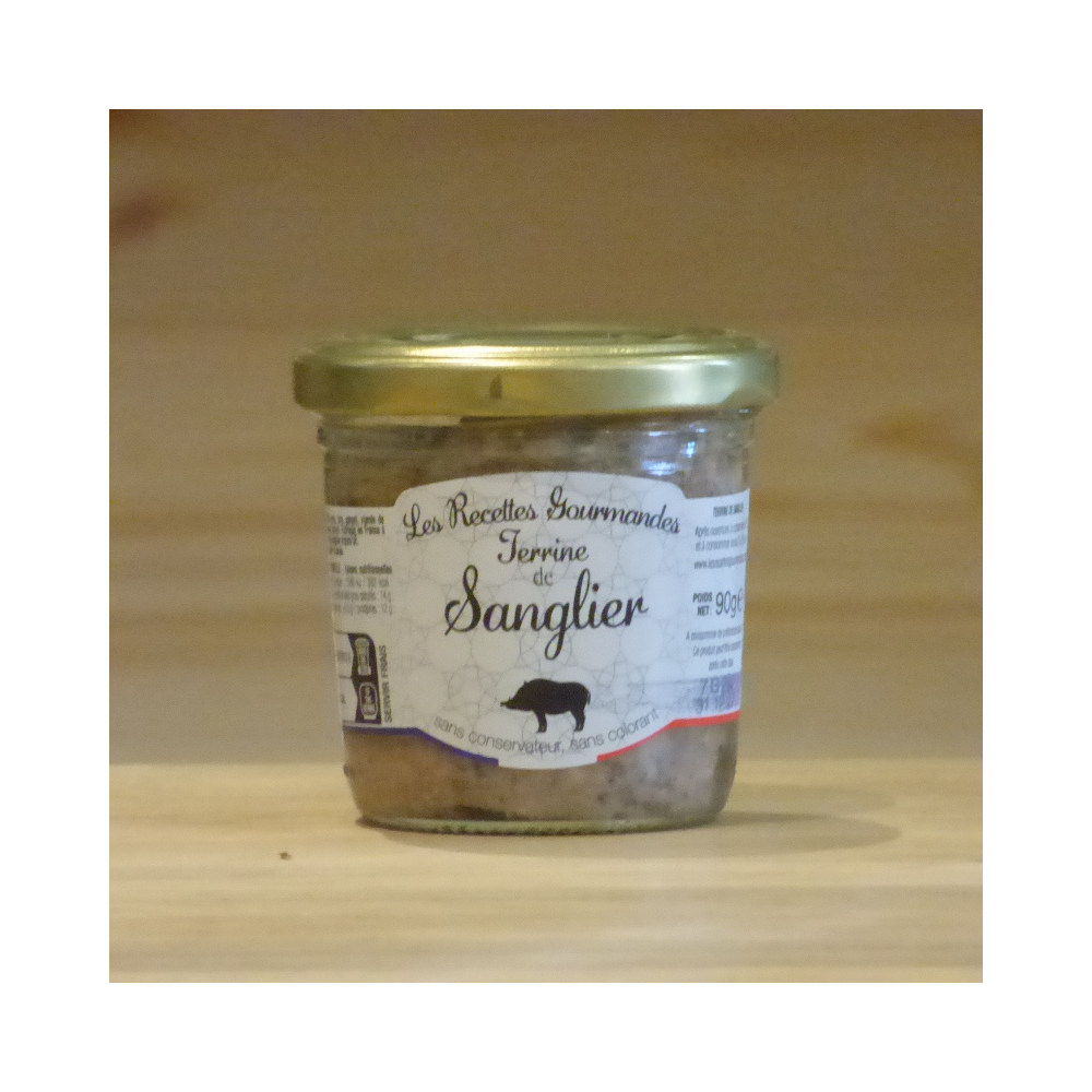 Terrine de sanglier 90g