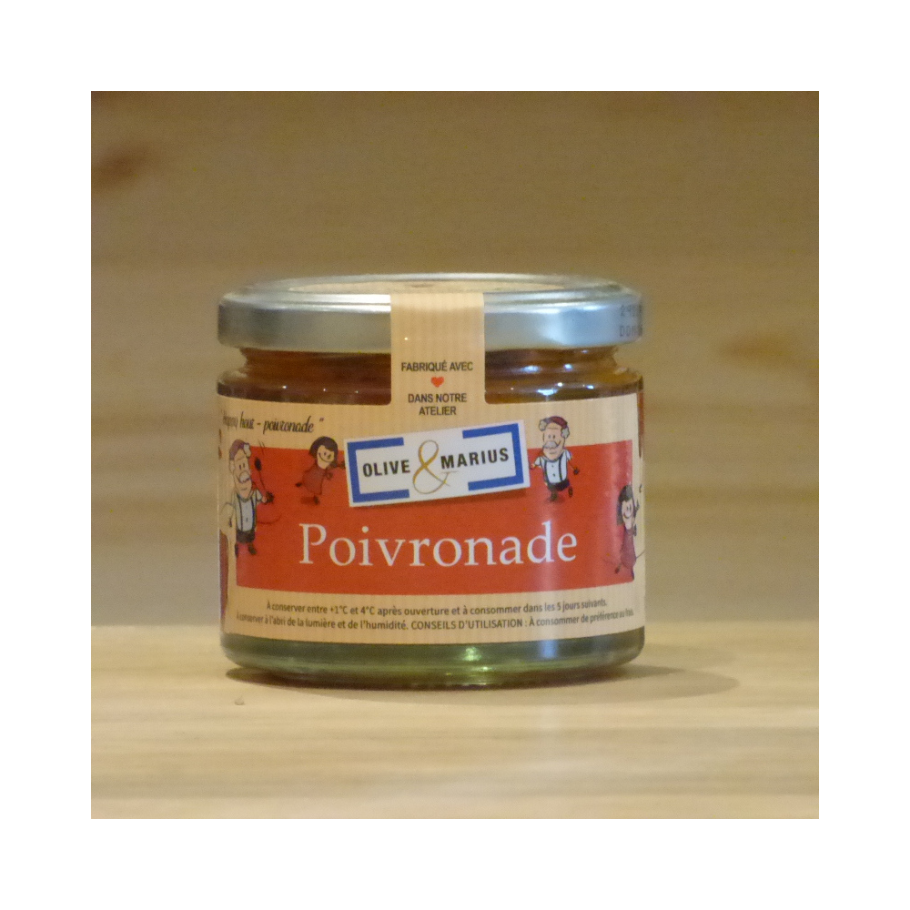 Poivronnade Olive Et Marius 120g