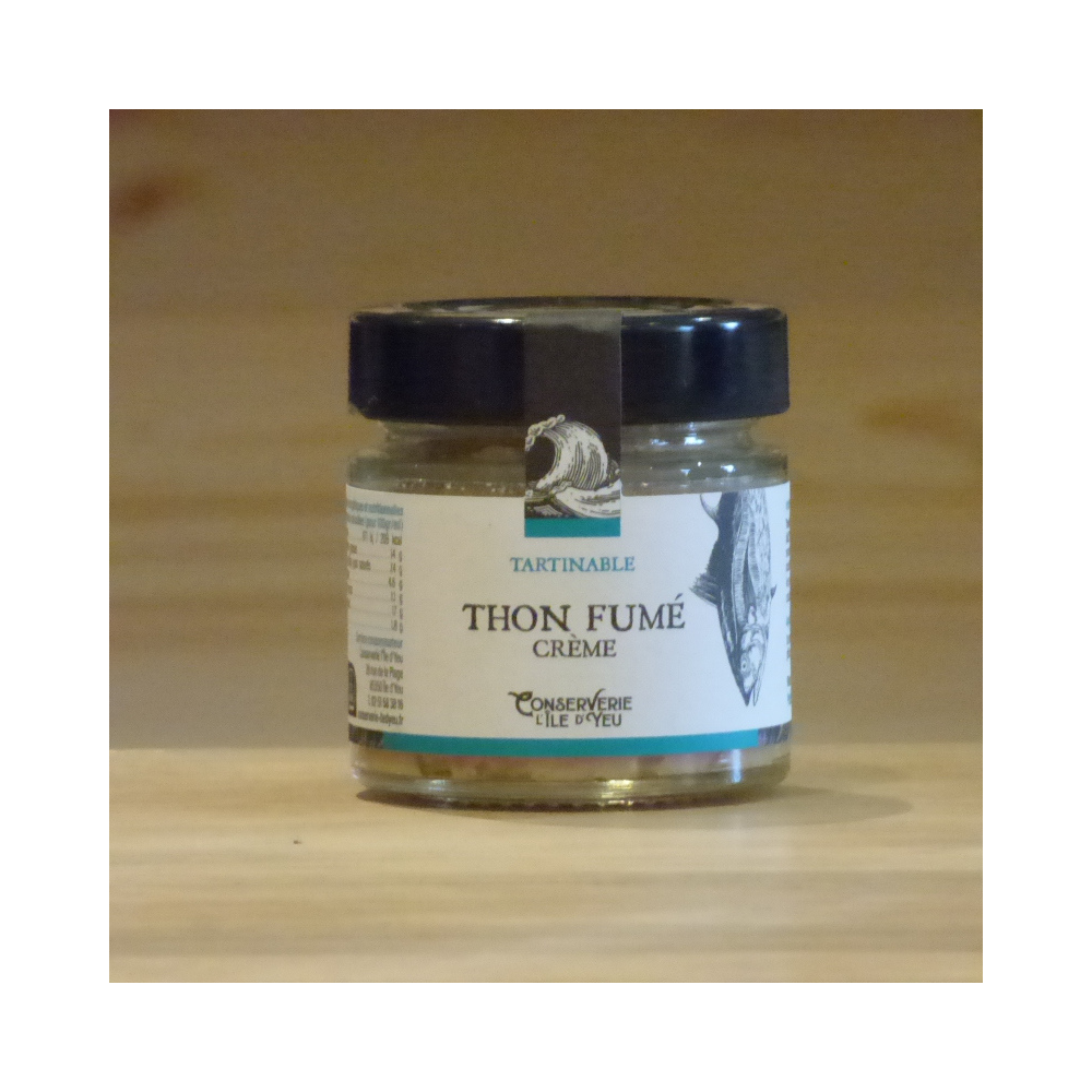Rillette de thon fumé à la crème Conserverie de l'Ile d'YEU