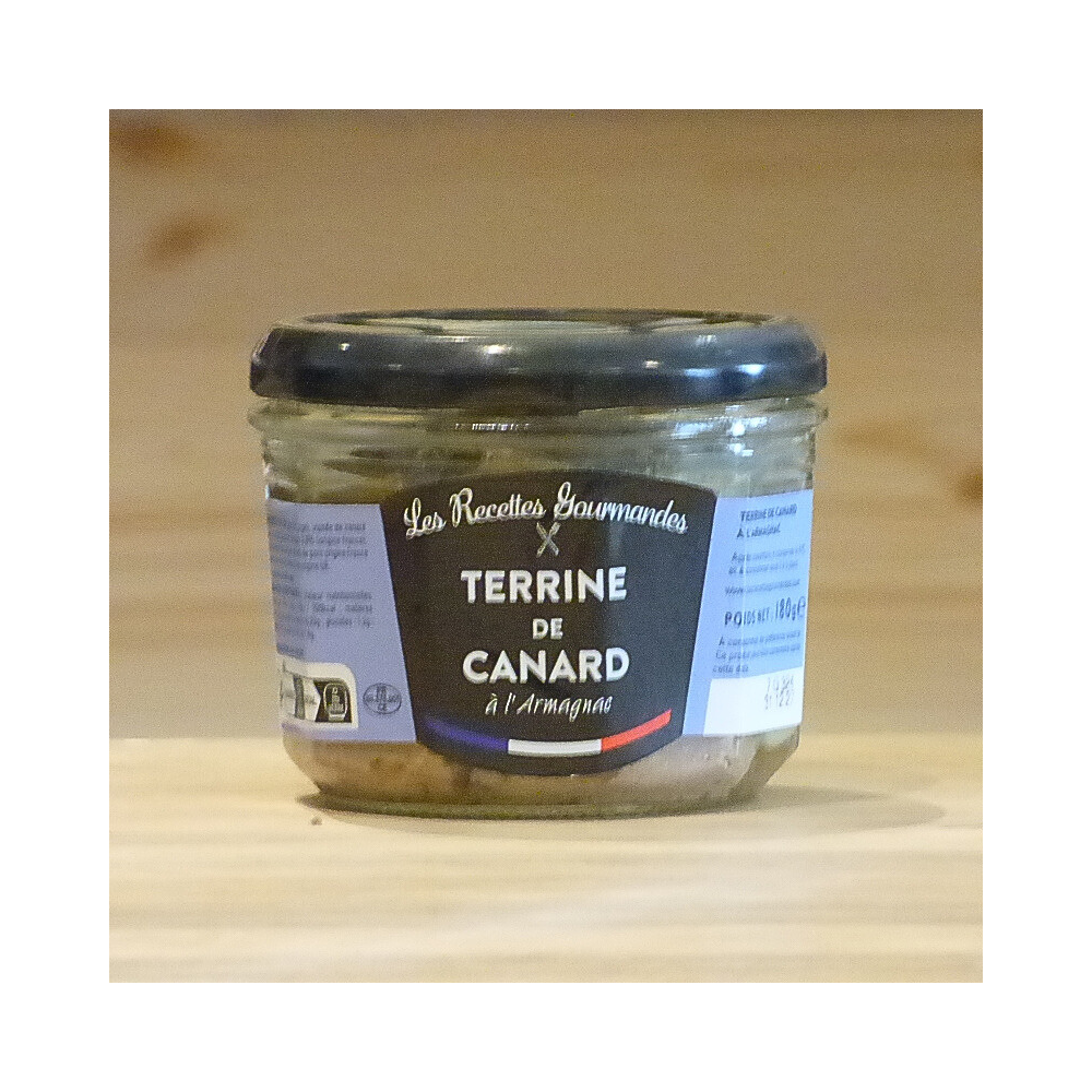 Pâté de canard à l'Armagnac 180g