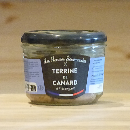 Pâté de canard à l'Armagnac 180g