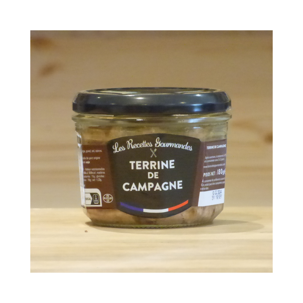 Terrine de campagne Les Recettes Gourmandes