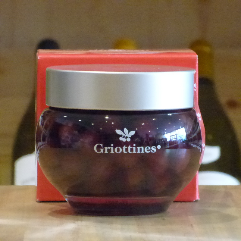 Griottines Distillerie Peureux bocal 35 cl avec coffret