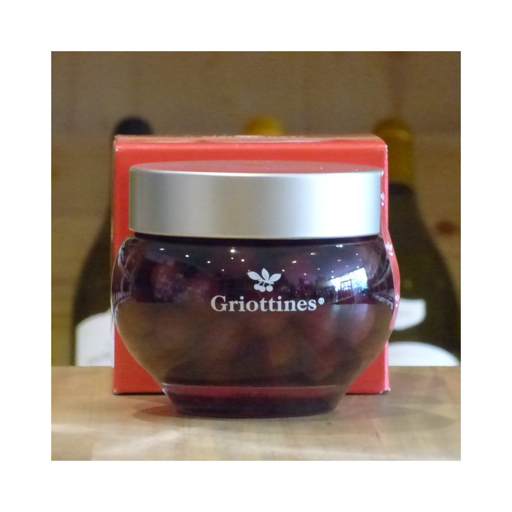 Griottines Distillerie Peureux bocal 35 cl avec coffret