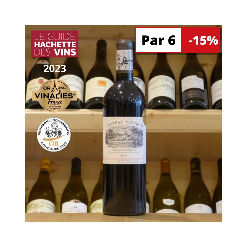 Bordeaux Supérieur Château Pierrail 2019