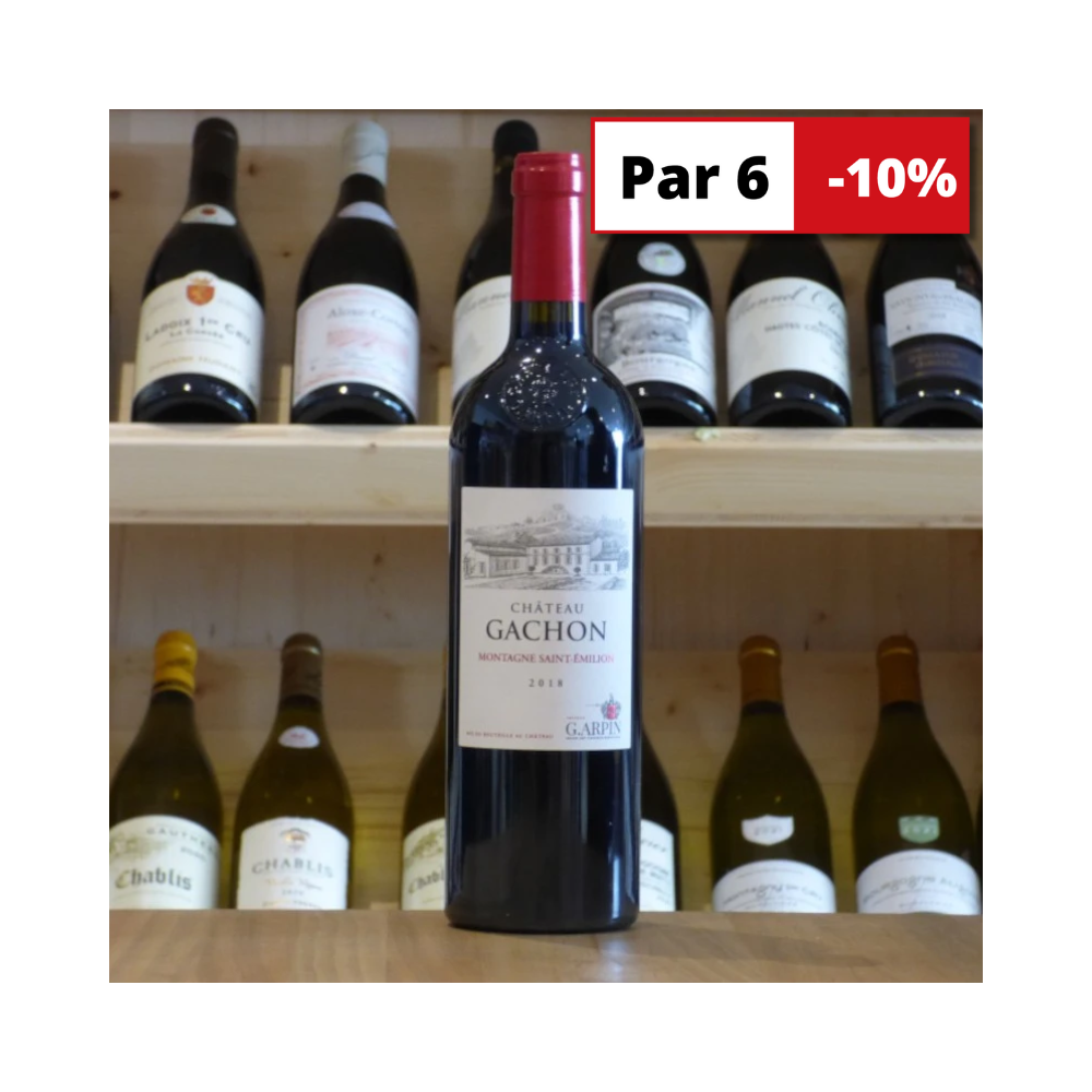 Montagne Saint-Emilion Château Gachon 2018